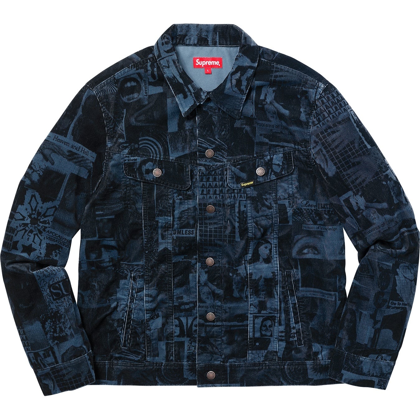 Vibrations Corduroy Trucker Jacket view 5
